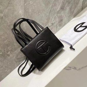 💎💎 Telfar Shopping Bag Small Black  women's